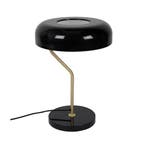 *WOONWINKEL* Dutchbone Eclipse Metalen Tafellamp Zwart, Verzenden, Nieuw