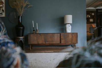 tv meubels vintage stijl | Japandi stijl, 150 tot 200 cm, Nieuw, Ophalen of Verzenden, Minder dan 100 cm