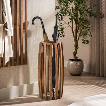 *WOONWINKEL* Houten Paraplubak Met Open Lattendesign, Huis en Inrichting, Verzenden, Nieuw