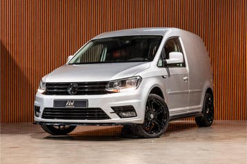 Volkswagen Caddy 2.0 TDI DSG Highline | CarPlay | Navigatie, Automaat, Gebruikt, Volkswagen, Leder