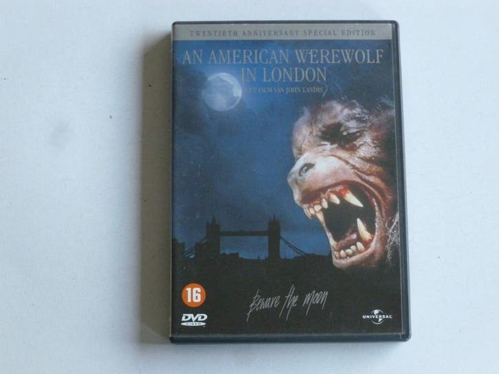 An American Werewolf in London (DVD), Cd's en Dvd's, Dvd's | Klassiekers, Zo goed als nieuw, Verzenden