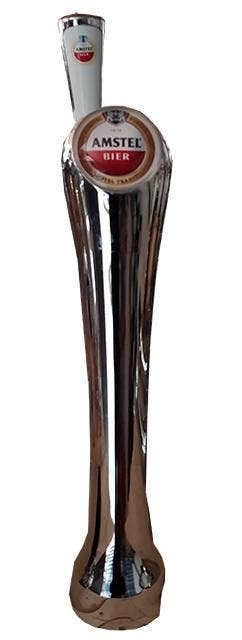 Occasion - Tapzuil bone met Amstel logo, Ophalen of Verzenden