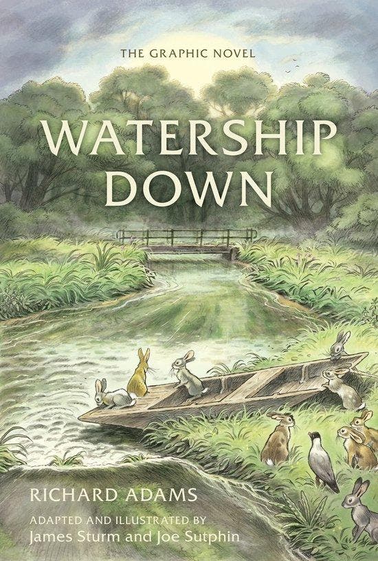 9780241683118 Watership Down: The Graphic Novel, Boeken, Romans, Zo goed als nieuw, Verzenden
