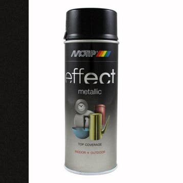 Motip Deco Effect Metallic Zwart 400 ml, Ophalen of Verzenden, Nieuw