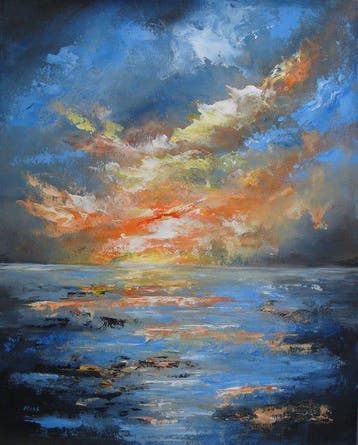 Kiss - After a storm, Antiek en Kunst