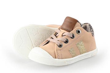 Jopper Sneakers Meisjes in maat 21 Beige, Verzenden, Schoenen, Zo goed als nieuw, Jongen of Meisje