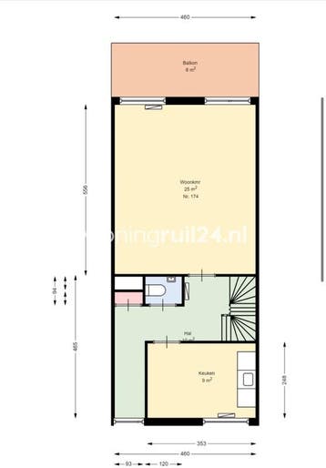Woningruil - Buizenwerf 174 - 4 kamers en Rotterdam, Huizen en Kamers, Rotterdam