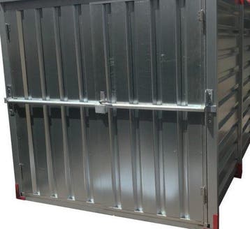 NIEUW onze Eco Line 2m demontabele materiaalcontainer