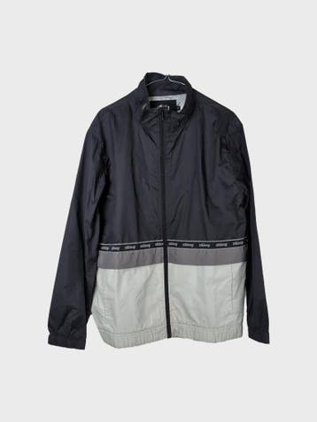 Stussy Windbreaker Heren maat M Black & Light Grey, Overige kleuren, Maat 48/50 (M), Stussy, Ophalen of Verzenden