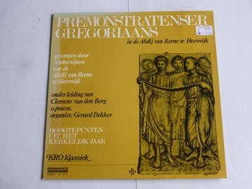 Premonstratenser Gregoriaans - Abdij van Berne / Gerard Dekk, Cd's en Dvd's, Ophalen of Verzenden, Zo goed als nieuw