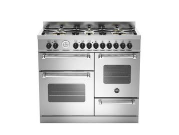 Fornuis 100cm Bertazzoni opruiming, 3 ovens, Witgoed en Apparatuur, Fornuizen, Verzenden, 60 cm of meer, Nieuw, Energieklasse A of zuiniger