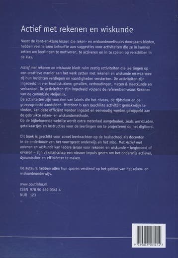 Actief met rekenen en wiskunde 9789046903414 Arlette Buter, Boeken, Verzenden, Gelezen, Arlette Buter