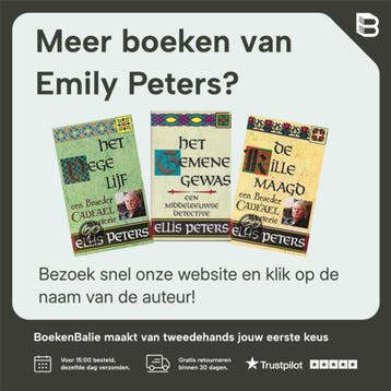 Het heilige vuur / Broeder Cadfael-mysteries - Emily Peters, Boeken, Detectives, Verzenden, Zo goed als nieuw, Emily Peters