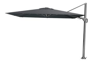 Platinum Nexus T2 zweefparasol Premium 3x3 - Faded black, Verzenden, Nieuw, Zweefparasol, Kantelbaar