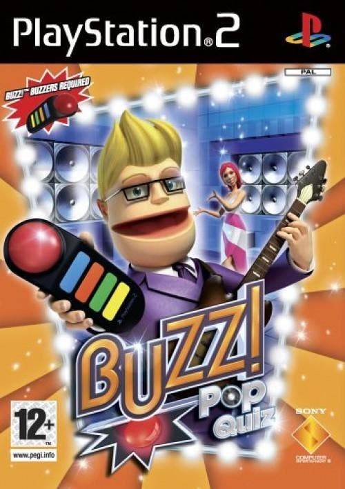 Buzz the Pop Quiz (PlayStation 2), Spelcomputers en Games, Games | Sony PlayStation 2, Gebruikt, Vanaf 7 jaar, Verzenden
