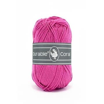Durable Coral 241 Magenta - Haakgaren / Breigaren, Ophalen of Verzenden, Nieuw, Breien of Haken, Wol of Garen