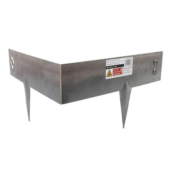 Talen Tools Hoekborderrand cortenstaal 30 x 30 x 7,5 cm k..., Hobby en Vrije tijd, Gezelschapsspellen | Overige, Nieuw, Ophalen of Verzenden