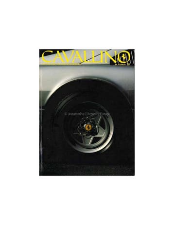 1983 FERRARI CAVALLINO MAGAZINE USA 18, Nieuw, Ferrari, Author