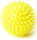 Wonder Core Spiky Massage Ball - 8 cm - Lime groen, Sport en Fitness, Verzenden, Nieuw
