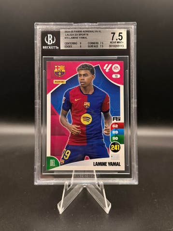 Beckett 7.5 Panini Adrenalyn XL La Liga 2024/25 Lamine Yamal, Verzenden, Zo goed als nieuw, Losse kaart