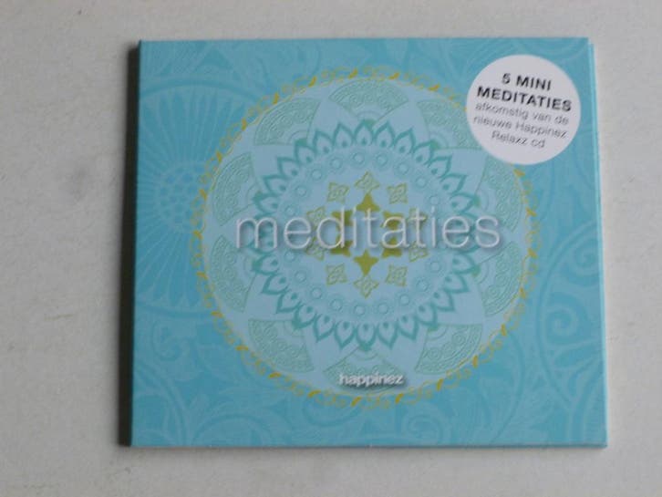 Meditaties - Happinez (5 Mini Meditaties), Cd's en Dvd's, Cd's | Meditatie en Spiritualiteit, Zo goed als nieuw, Ophalen of Verzenden