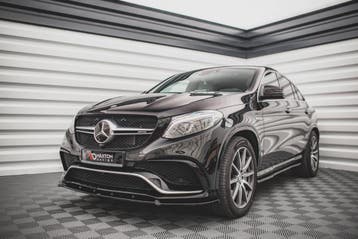 Front Splitter V.1 Mercedes-Benz GLE Coupé / SUV 63 AMG C292, Verzenden