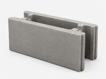 Bekistingsblok Normaalsteen 50x17,5x20cm, Doe-het-zelf en Verbouw, Metselstenen, Verzenden, Nieuw