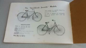 1922 Sparkbrook Touring Motoren & Fietsen brochure NED / ENG, Verzenden, Overige merken