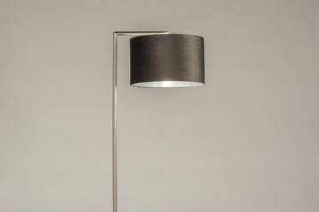 Rietveld Vloerlampen - Grijs, Staalgrijs, Zilvergrijs, Zilve, Huis en Inrichting, Verzenden, Nieuw