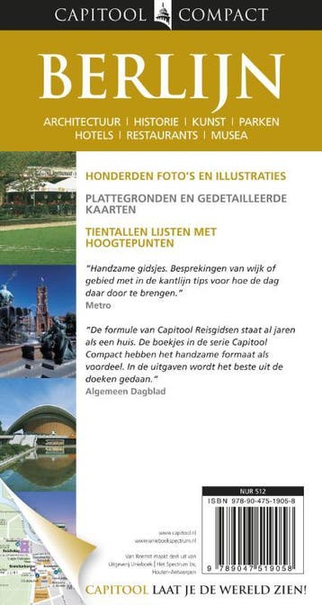 Berlijn / Capitool Compact 9789047519058 Jürgen Scheunemann, Verzenden, Gelezen, Jürgen Scheunemann