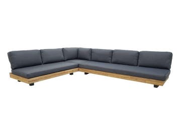 Hoek Loungeset Los Angeles Antraciet Acacia The Outsider, Verzenden, Nieuw