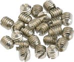 Fender potmeter knop set schroef 8-32 x 3/16 nikkel per stuk, Verzenden, Nieuw