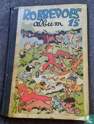 Baard en Kale - Robbedoes album 15 - 1945, Boeken, Stripboeken, Eén stripboek, Verzenden, Gelezen, Corrigan, K. O., Dineur, Fernand, Gillain, Joseph, Legros, Yves, Mayeu, Max.