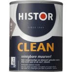 Histor Clean Muurverf - Wit of lichte kleur - 2,5 liter, Wit, Nieuw, Ophalen of Verzenden, Verf