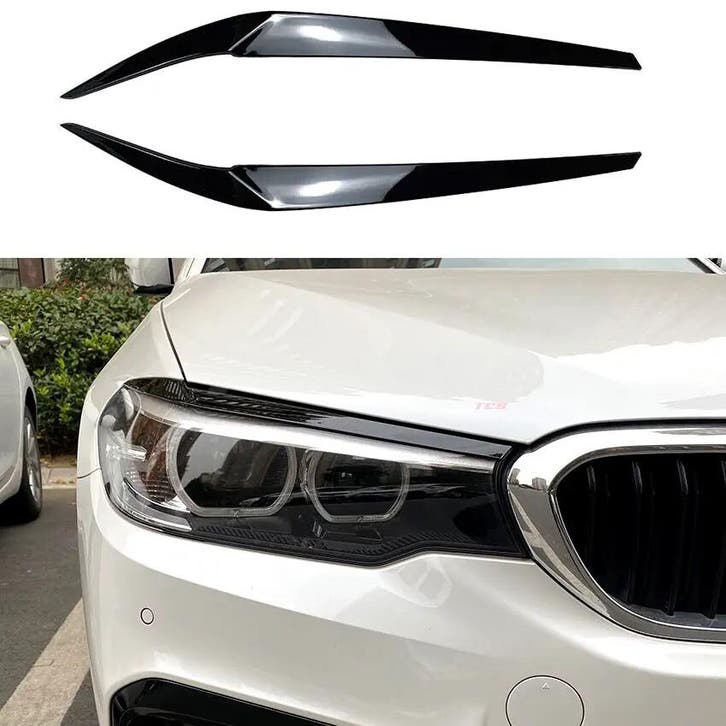 Headlight Covers Voor BMW 5 Series G30/G31 Pre-LCI – M, Auto-onderdelen, Carrosserie en Plaatwerk, Ophalen of Verzenden