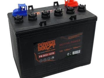 Powerboozt Flooded Deep Cycle accu | PB.GC2.1275 | 12V 150Ah, Auto-onderdelen, Accu's en Toebehoren, Ophalen of Verzenden, Nieuw