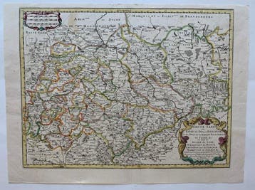 Duitsland - Saksen; N. Sanson - Haute Saxe ou Estats du Duc,, Nieuw