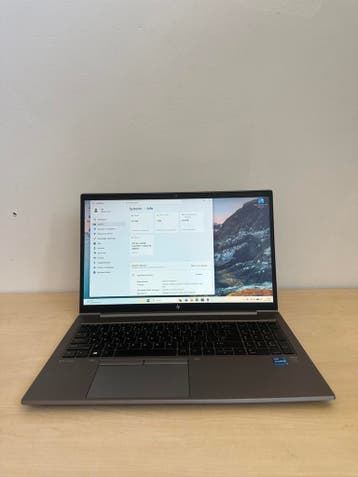 HP ZBook Firefly 15 G8 | i7 | 16GB | Touch | W11 Pro, Met videokaart, Refurbished, HP ZBook Firefly 15 G8 Mobile Workstation.