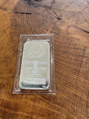 1 Troy Ounce - Zilver .999 - HM (private mint, USA) (Zonder