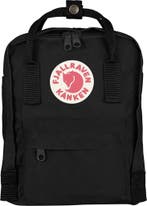 Fjallraven Kanken Mini Rugzak 7 liter - Black, Verzenden, Nieuw