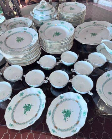 Herend - Tafelservies (84) - Apponyi en Indian Basket -