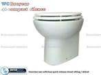 Wc broyeur compact 46 geleverd met wc-bril Soft-Close, Doe-het-zelf en Verbouw, Sanitair, Ophalen of Verzenden, Nieuw, Toilet