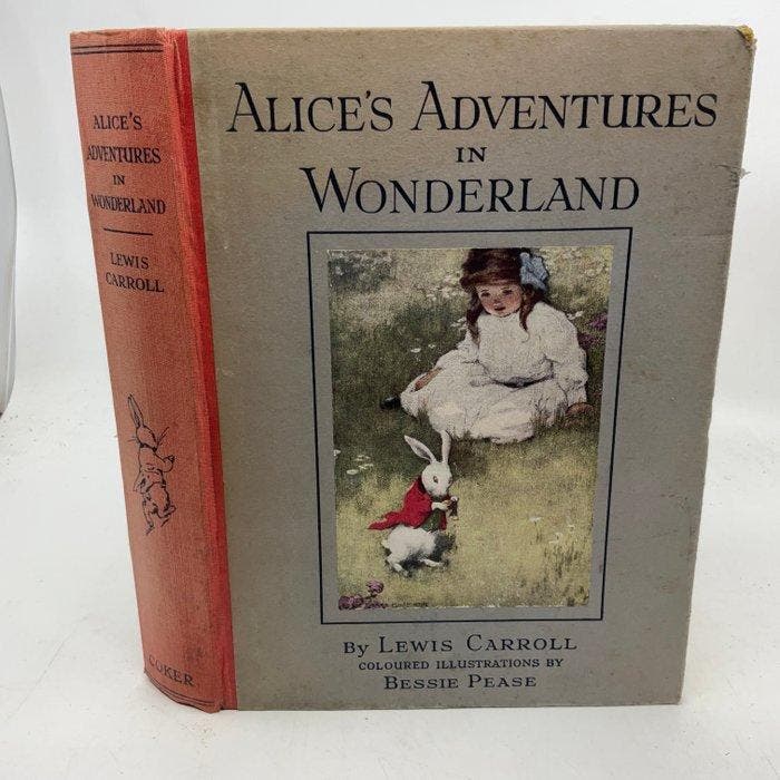 Lewis Carroll / Bessie Pease (ill) - Alices Adventures in, Antiek en Kunst, Antiek | Boeken en Bijbels