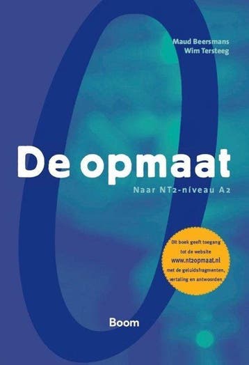 Boek De opmaat 9789085067238, Verzenden, Nieuw