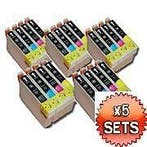 5x Set Epson T1281 t/m T1284 T1285 MET CHIP huismerk €24,95, Verzenden, Nieuw, Epson