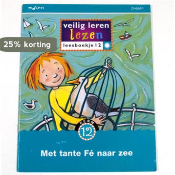 VEILIG 2MAANVERSIE-LEESBOEKJE ZON12 - Martine Letterie, Boeken, Verzenden, Zo goed als nieuw, Martine Letterie