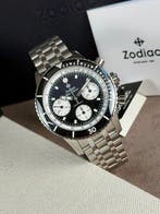 Zodiac - Sea-Chron Automatic Chronograph Black - Zonder, Nieuw