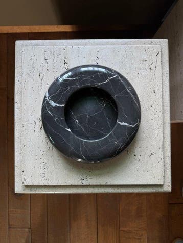 Sergio Asti - Tafelmiddenstuk - Marmer - Edigio di Rosa, Antiek en Kunst