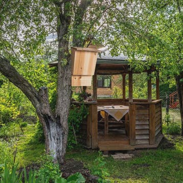 Houten Vleermuishuisje - Natuurlijke Habitat en Decoratie vo