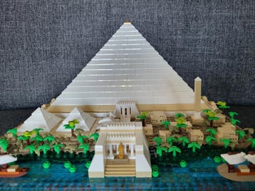 LEGO Architecture Grote Piramide van Gizeh 21058, Verzenden, Lego, Architecture, Zo goed als nieuw